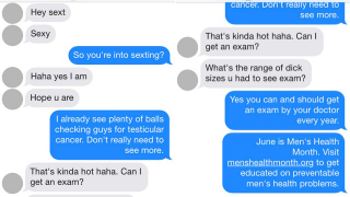 Illustration for article titled Fake Tinder Nurse Helpfully Reminds Creepy Dudes to Get Prostate Exams